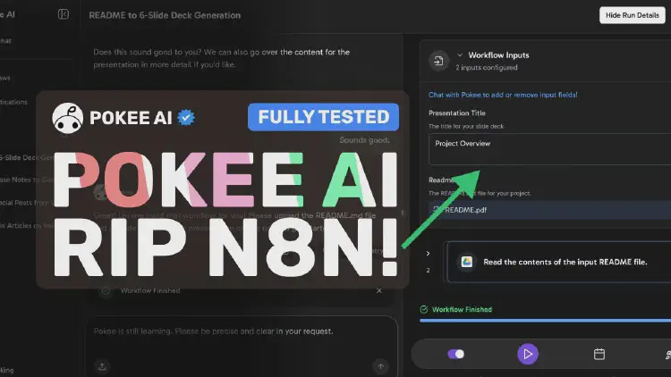 Pokee AI: This is THE REAL NEXT-GEN AI WORKFLOW & AGENT CREATOR!