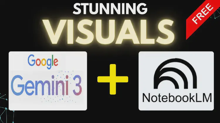 Gemini 3 + NotebookLM creates stunning VISUALS & CHARTS in minutes!