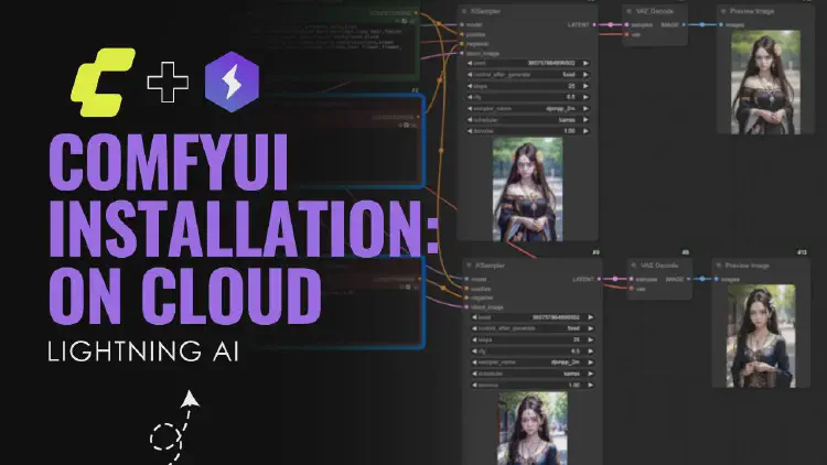 ComfyUI Installation on Cloud | Lightning AI | Quanta AI Labs - Hindi