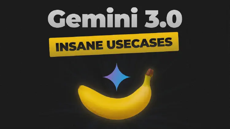 4 Insane Gemini 3 & Nano Banana Use Cases