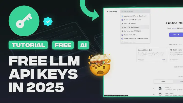 Best Free LLM APIs You Can Use in 2025